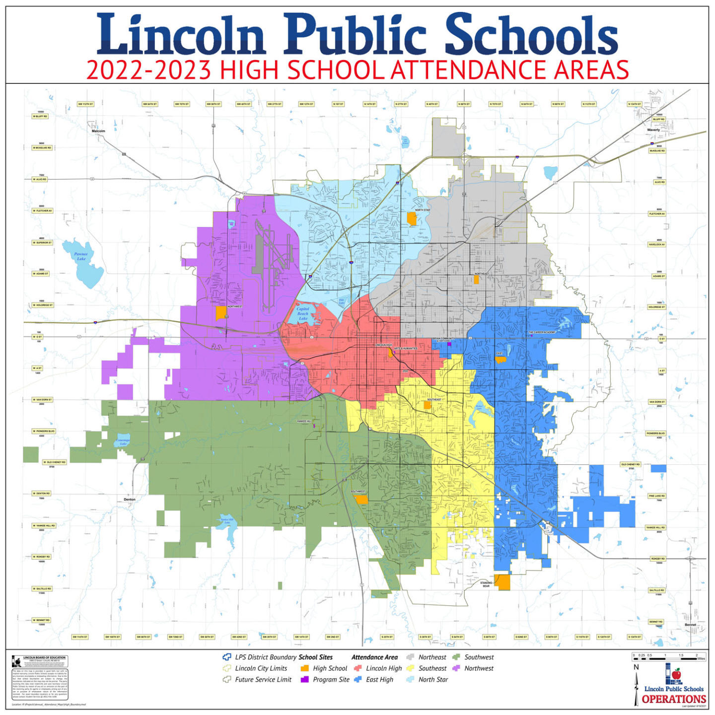 2022-23 LPS high school boundaries